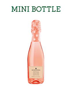 Best Mini Wine Bottles | Rosé Prosecco DOC | Miniatures | Signorina ®