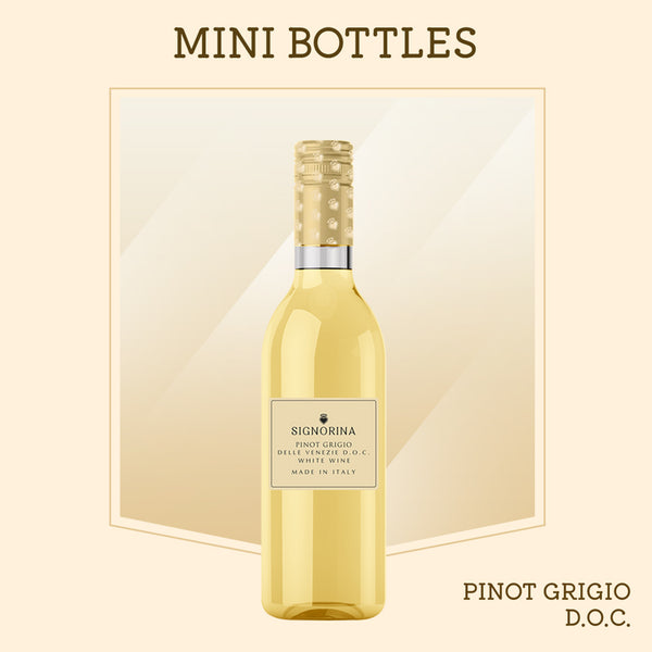 Miniature Pinot Grigio<br>DOC Delle Venezie<br>White Wine