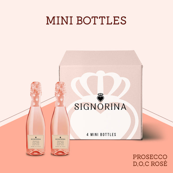 Miniature Prosecco<br>D.O.C. Rosé