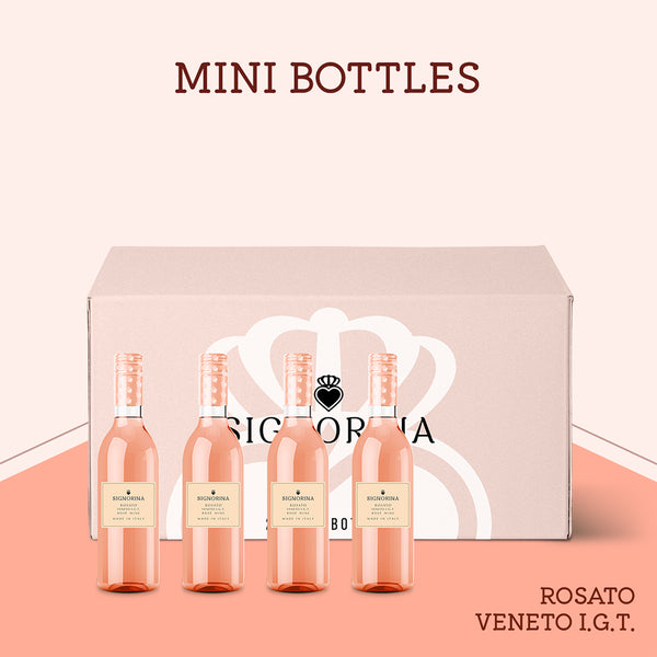Miniature Rosé<br>Rosato Veneto IGT<br>Blush Rosé Wine