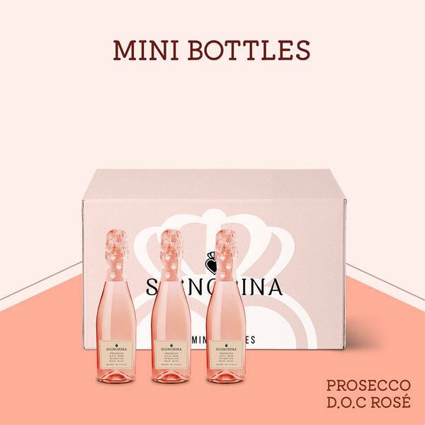 Miniature Prosecco<br>D.O.C. Rosé