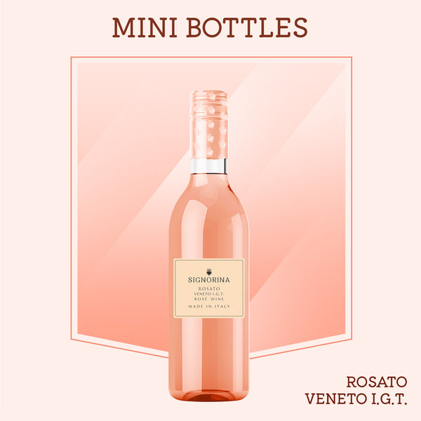 Miniature Rosé<br>Rosato Veneto IGT<br>Blush Rosé Wine